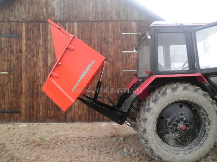 Hydraulic container