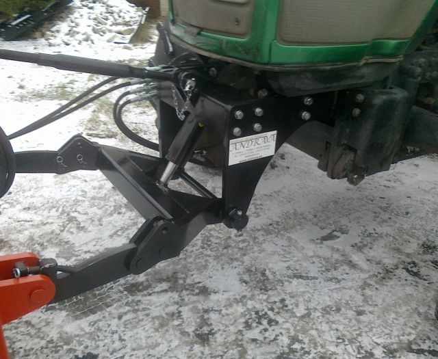 Tractor front linkages