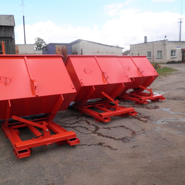 Tipping containers